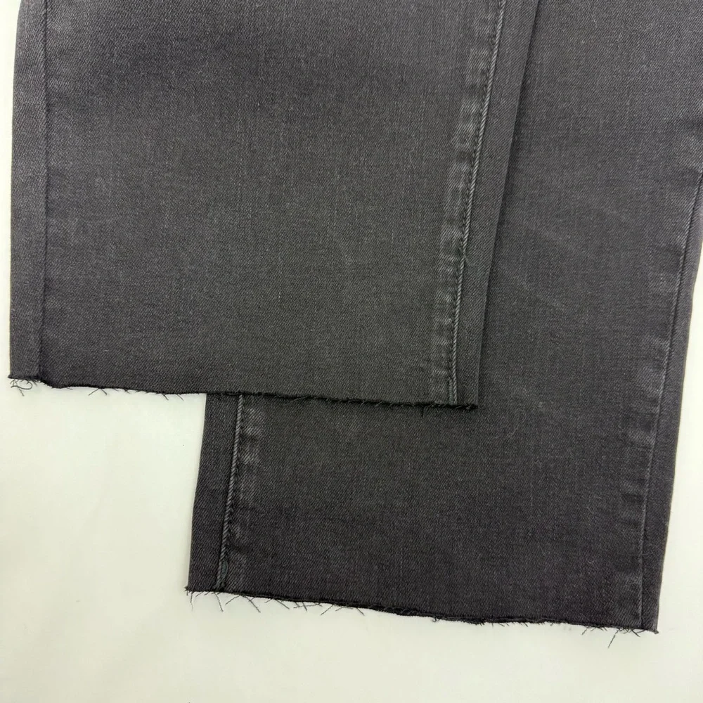 Universal Standard Katie High Rise Crossover Jeans - Broken Black - Picture 11 of 13